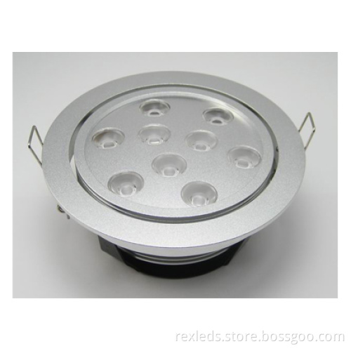 9 Pcs 1w Led Down Light Fixtures Rex-d027-9w, Energy Saving Cabinet Lighting Fixtures For Office